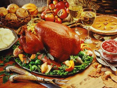 Image result for picture of a turkey dinner